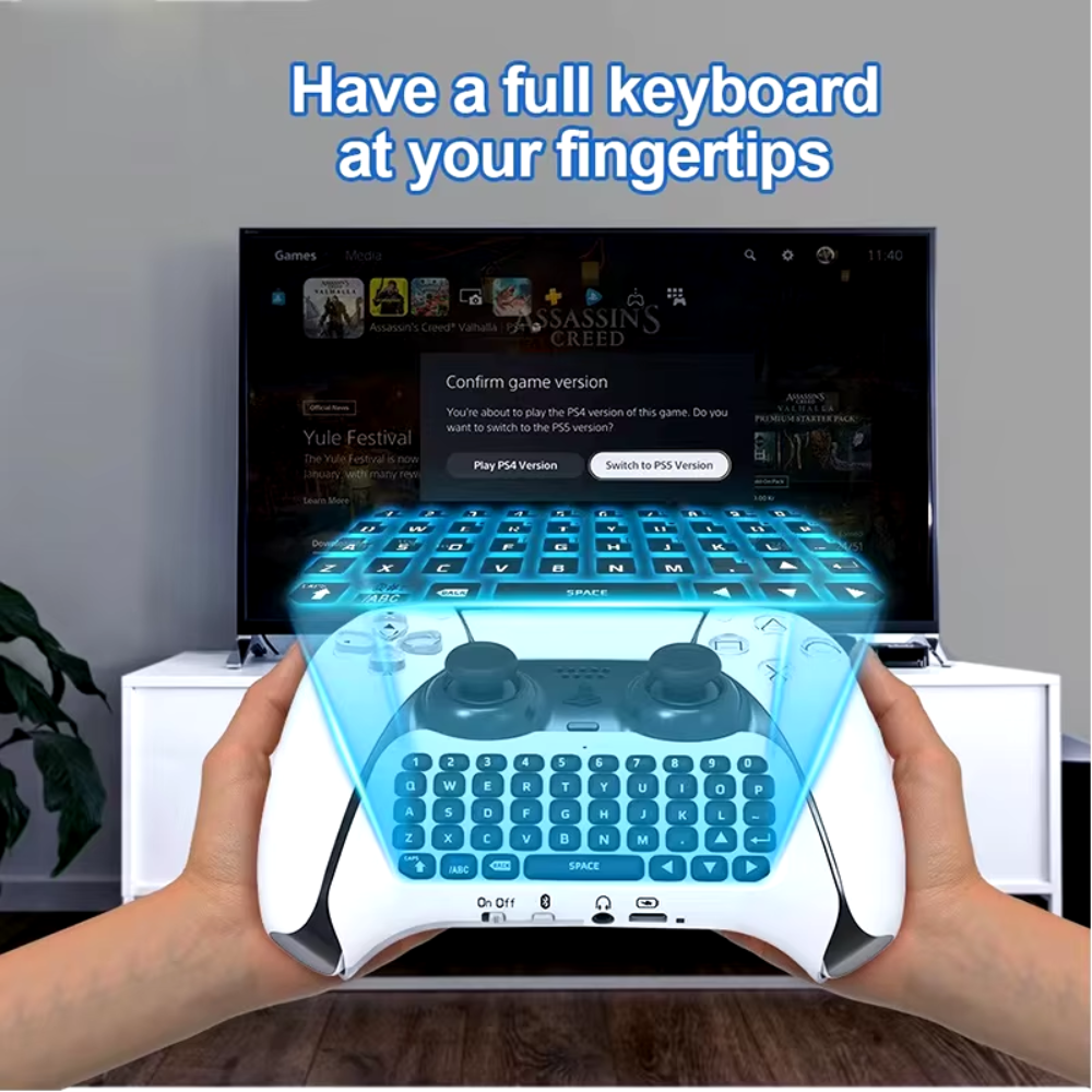 PS5 Controller Keyboard – Chat Faster & Play Without Interruptions