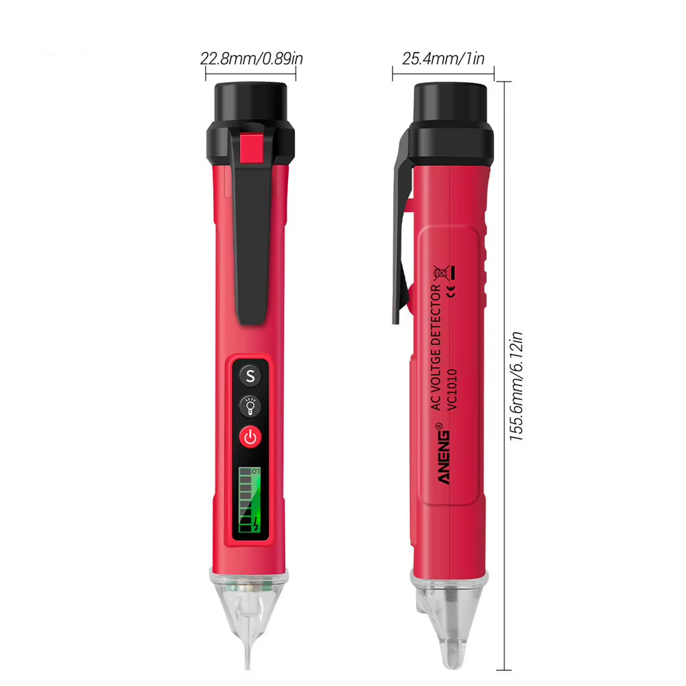 VC1010 Smart Induction Pen 12-1000V AC/DC Voltage Detectors Non-Contact Induction Find Breakpoint Detection Tester Tools