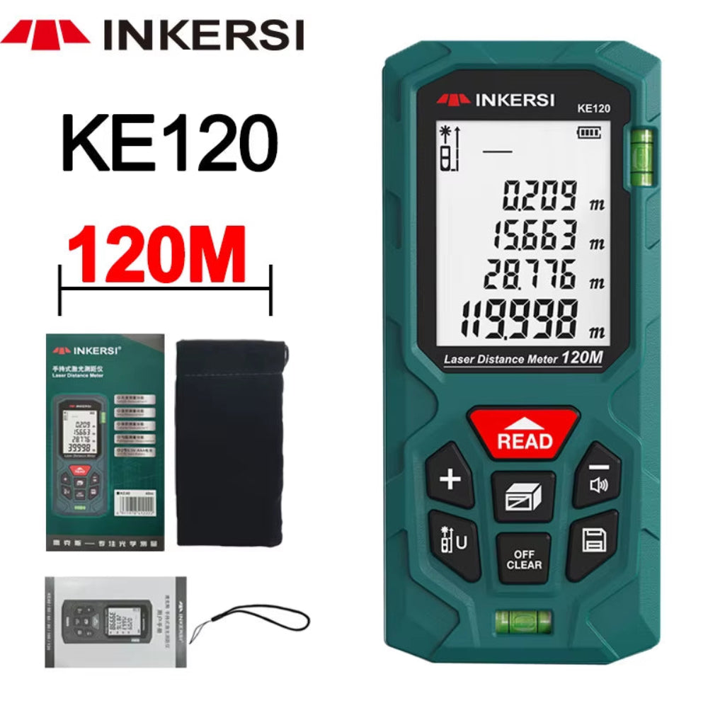 Laser Rangefinder Digital Tape Measure 40M/70M/120M High Precision Laser Distance Meter Digital Roulette Range Finder